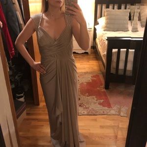 Bridesmaid dress I found online and had specifically fitted for me